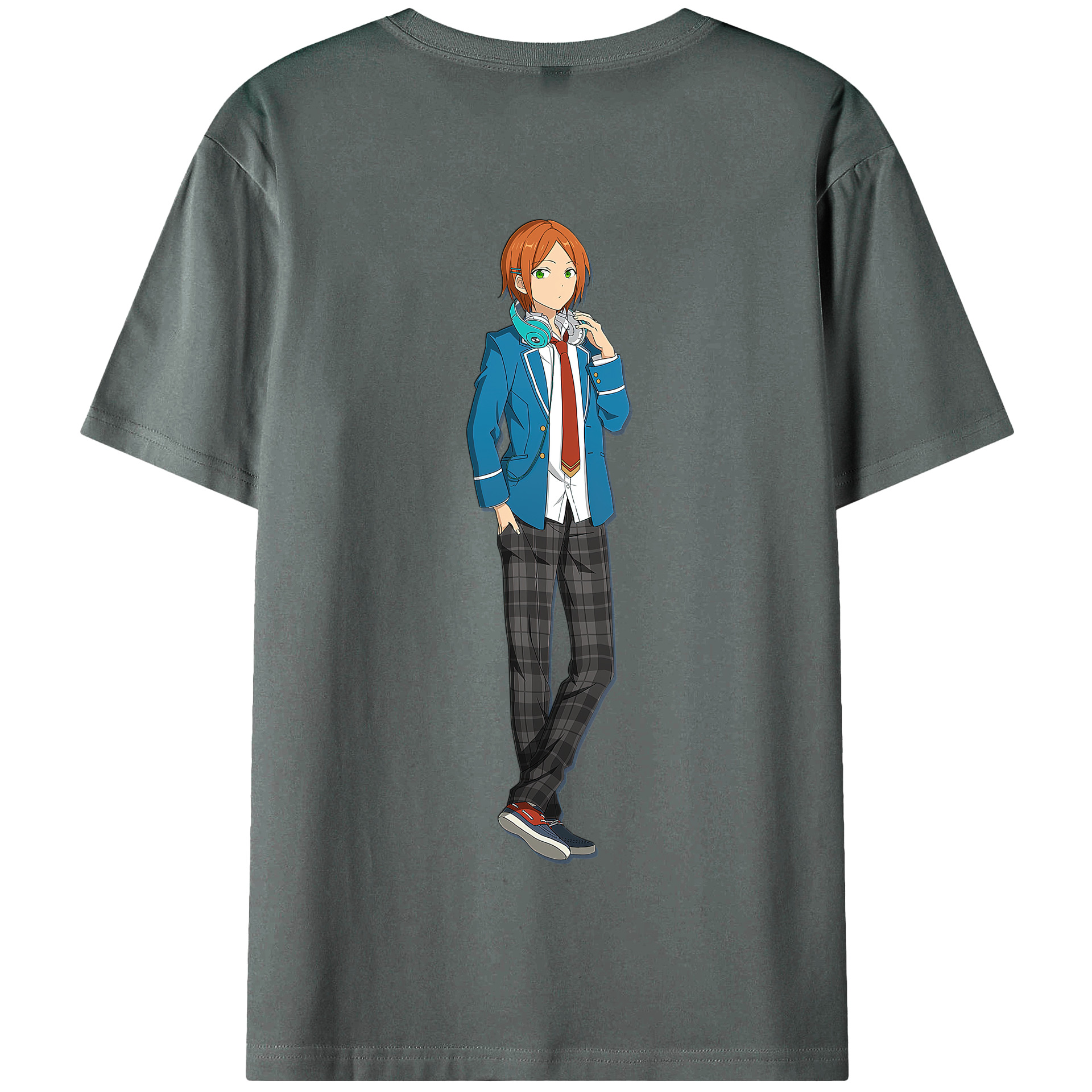 （画像用） あんさんぶるスターズ! Ensemble Stars 綿100％半袖Tシャツ（背面プリント）